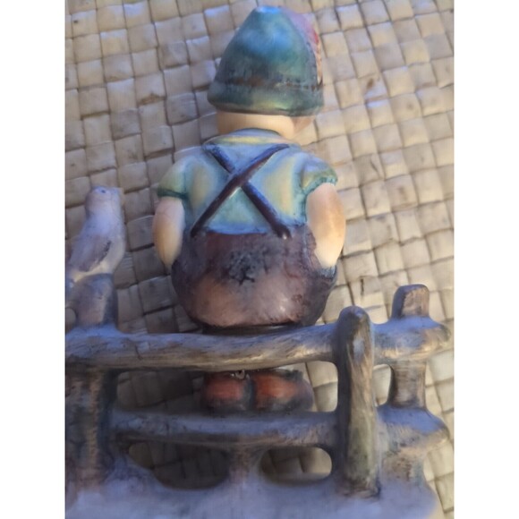 Hummel figurine Hum 111/3/0 "Wayside Harmony" TMK 1 * Crown mark * yellow socks - Picture 10 of 16